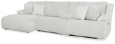 Hoover Furniture Outlet - Ashley Furniture - Top Tier 4-Piece Reclining Sectional with Chaise - 4-Piece Reclining Sectional with Chaise - 92706S12